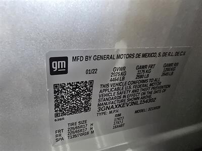 2022 Chevrolet Equinox LT 4DR SUV w/1lt   - Photo 36 - Hamilton, OH 45015