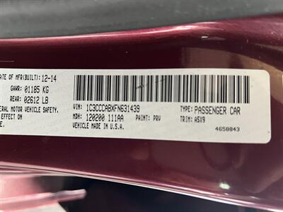 2015 Chrysler 200 Series Limited 4DR SEDAN   - Photo 32 - Hamilton, OH 45015