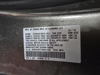 2019 Honda Odyssey EX-L 4DR MINI-VAN - Photo 34 - Hamilton, OH 45015