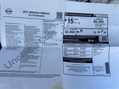 2017 Nissan Armada Platinum   - Photo 37 - Madison, WI 53716
