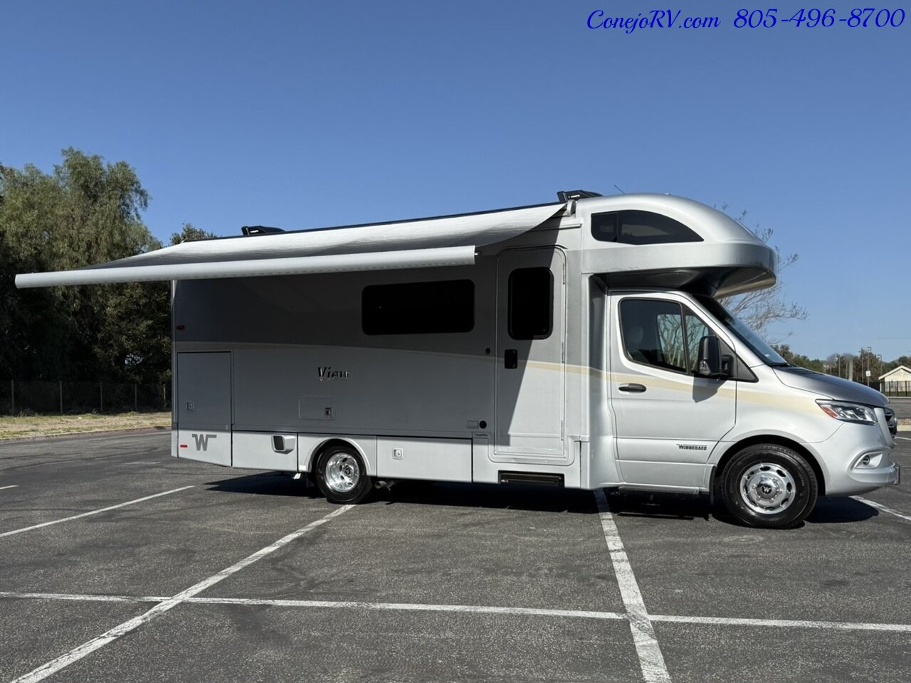 2025 Winnebago View 24T Slide-Out Murphy Bed Mercedes Turbo Diesel Full  Body Paint - Photo 47 - Thousand Oaks, CA 91360