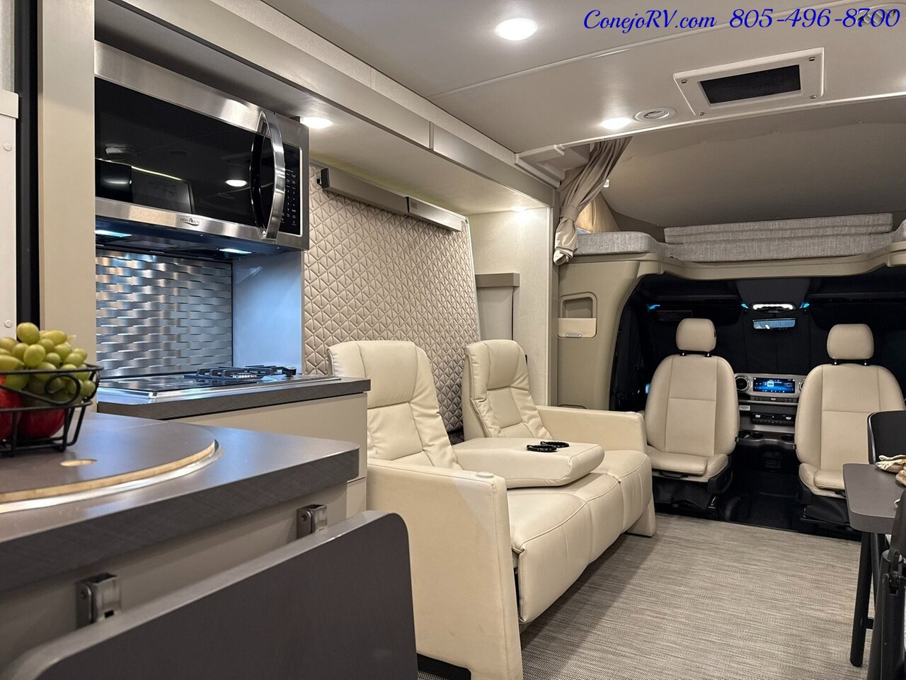 2025 Winnebago View 24T Slide-Out Murphy Bed Mercedes Turbo Diesel Full  Body Paint - Photo 24 - Thousand Oaks, CA 91360