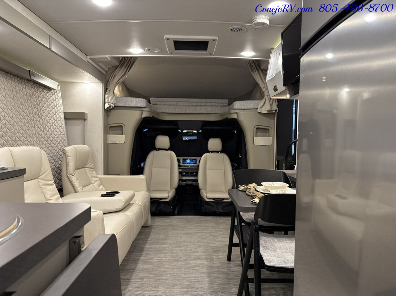 2025 Winnebago View 24T Slide-Out Murphy Bed Mercedes Turbo Diesel Full  Body Paint - Photo 23 - Thousand Oaks, CA 91360