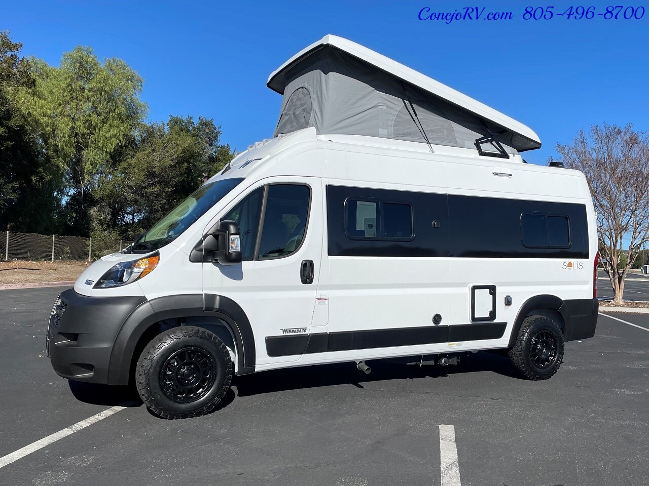 2023 WINNEBAGO Solis 59P Murphy Bed Pop Top Full Galley New Chassis  Adaptive Cruise - Photo 42 - Thousand Oaks, CA 91360