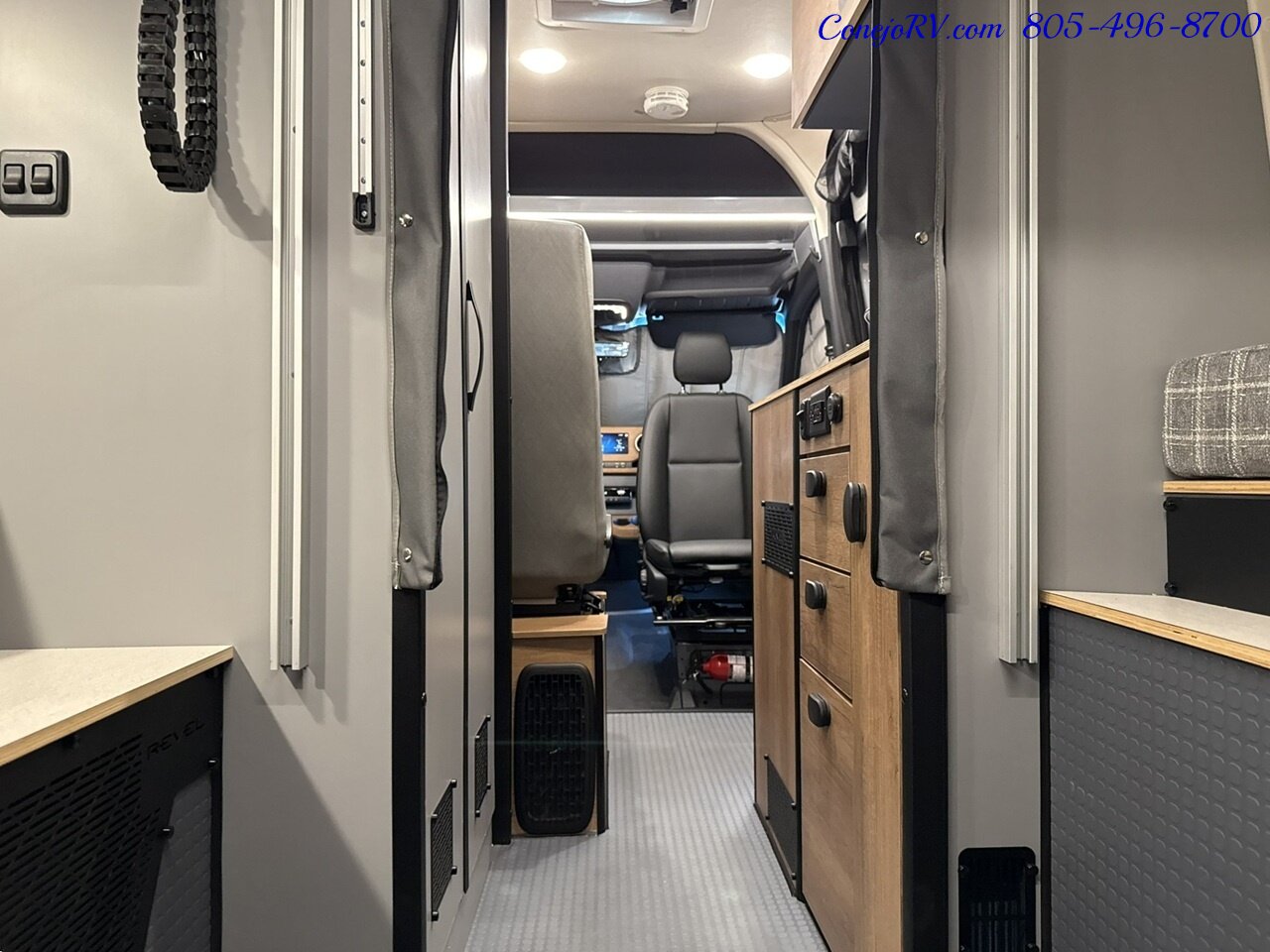2025 Winnebago Revel 44E 2.5-1 AWD Sprinter Mercedes Turbo Diesel, 8.4KWH  Lithionics System - Photo 23 - Thousand Oaks, CA 91360