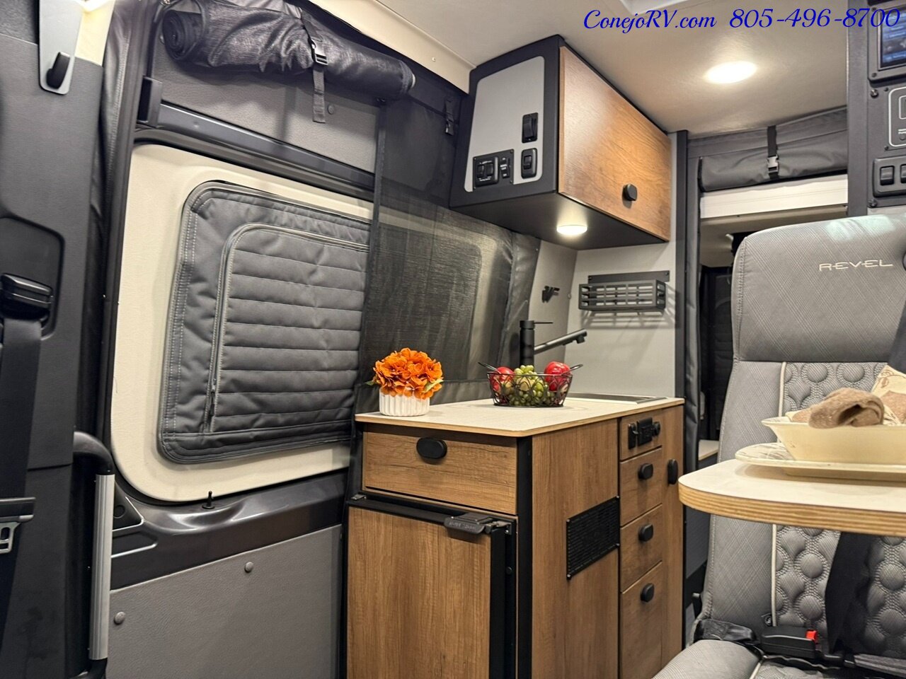 2025 Winnebago Revel 44E 2.5-1 AWD Sprinter Mercedes Turbo Diesel, 8.4KWH  Lithionics System - Photo 7 - Thousand Oaks, CA 91360