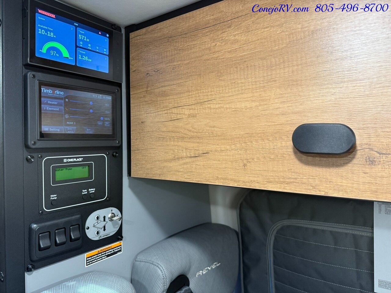 2025 Winnebago Revel 44E 2.5-1 AWD Sprinter Mercedes Turbo Diesel, 8.4KWH  Lithionics System - Photo 9 - Thousand Oaks, CA 91360