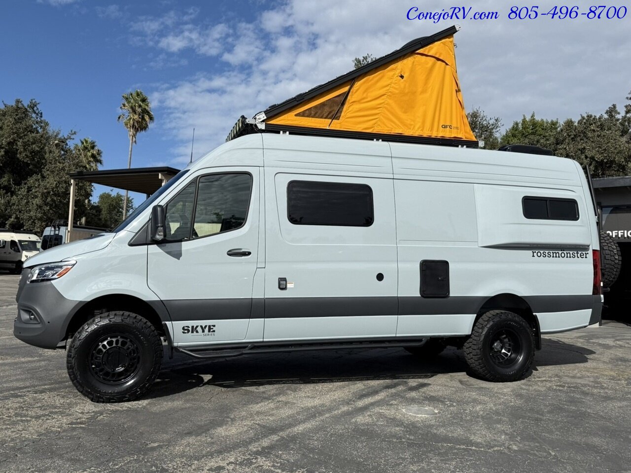 2025 Rossmonster Skye 170 Mercedes Sprinter Turbo Diesel Pop Top - Photo 1 - Thousand Oaks, CA 91360