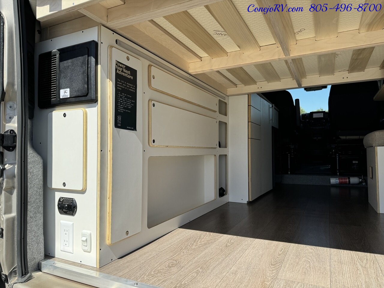 2024 Dave & Matt Vans LV3 Lithium Kitchenette Rear Bed Roof AC 3K Inverter   - Photo 19 - Thousand Oaks, CA 91360