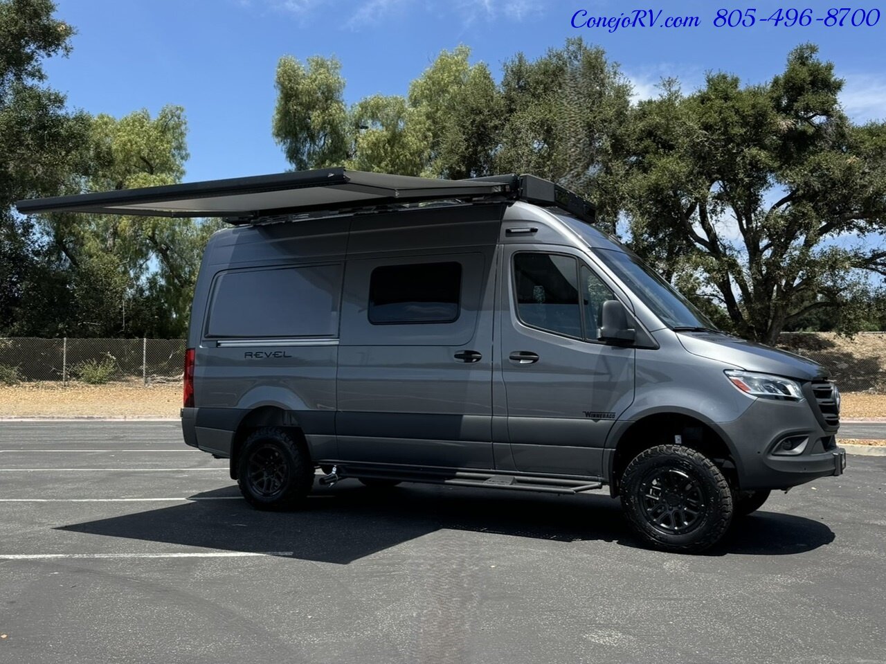 2025 Winnebago Revel 44E 2.5-1 AWD Sprinter Mercedes Turbo Diesel, 8.4KWH  Lithionics System - Photo 40 - Thousand Oaks, CA 91360