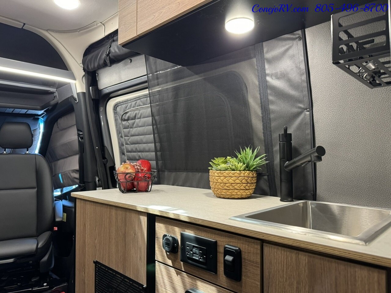 2025 Winnebago Revel 44E 2.5-1 AWD Sprinter Mercedes Turbo Diesel, 8.4KWH  Lithionics System - Photo 17 - Thousand Oaks, CA 91360