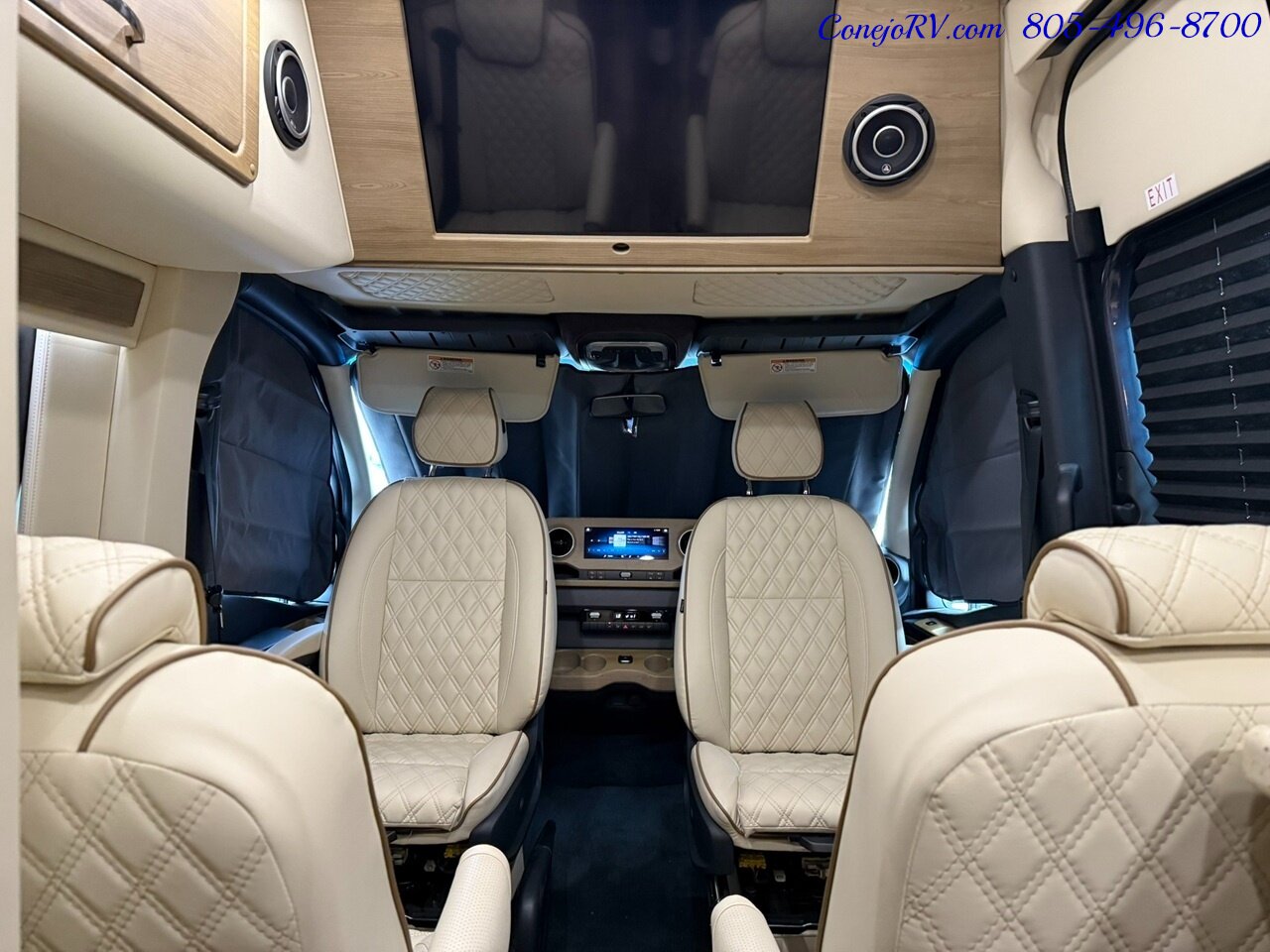 2023 Midwest Automotive Design Passage MD4 170 Mercedes Turbo Diesel Lithium Eco-Freedom Freedom Package 8K Miles - Photo 36 - Thousand Oaks, CA 91360