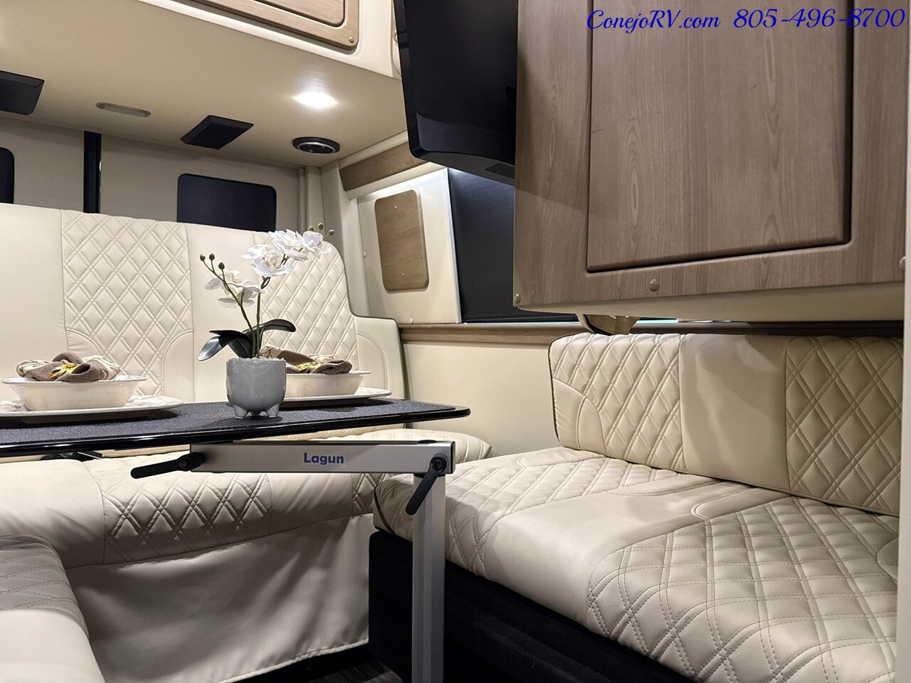 2023 Midwest Automotive Design Passage MD4 170 Mercedes Turbo Diesel Lithium Eco-Freedom Freedom Package 8K Miles - Photo 22 - Thousand Oaks, CA 91360