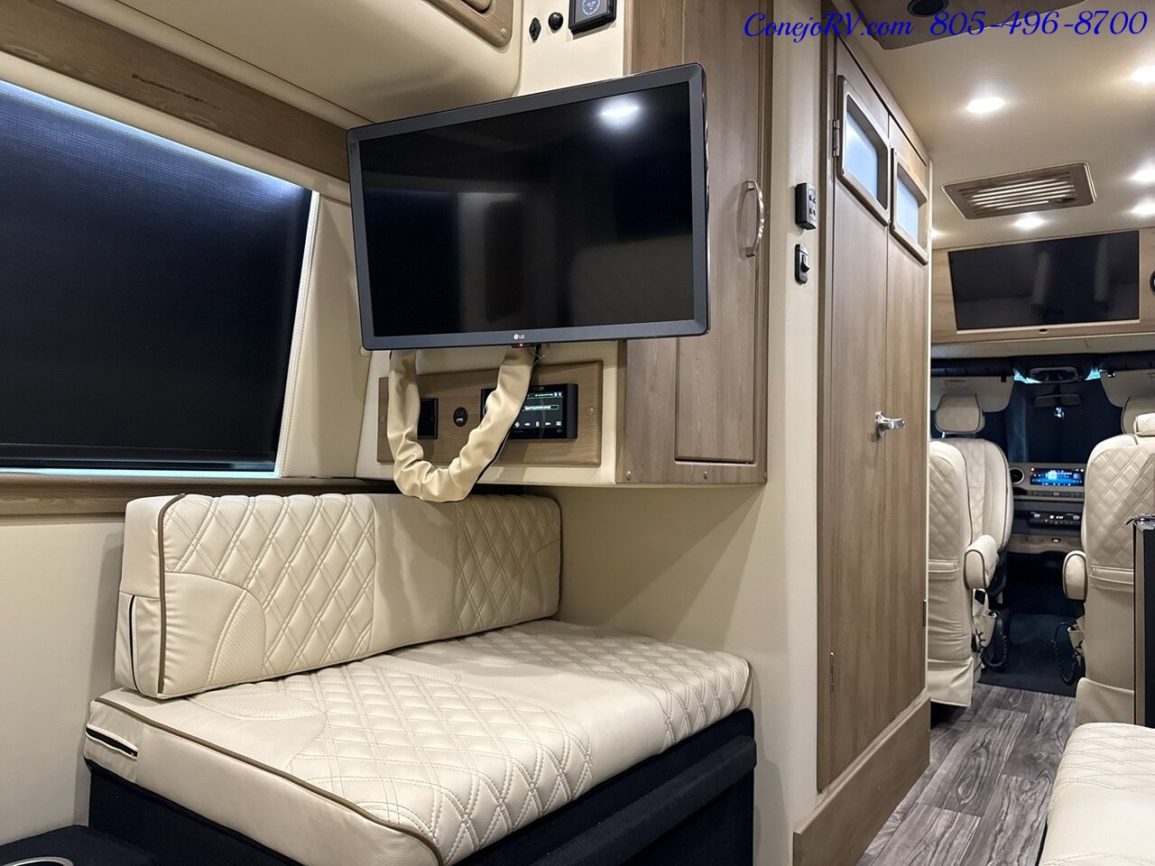 2023 Midwest Automotive Design Passage MD4 170 Mercedes Turbo Diesel Lithium Eco-Freedom Freedom Package 8K Miles - Photo 33 - Thousand Oaks, CA 91360