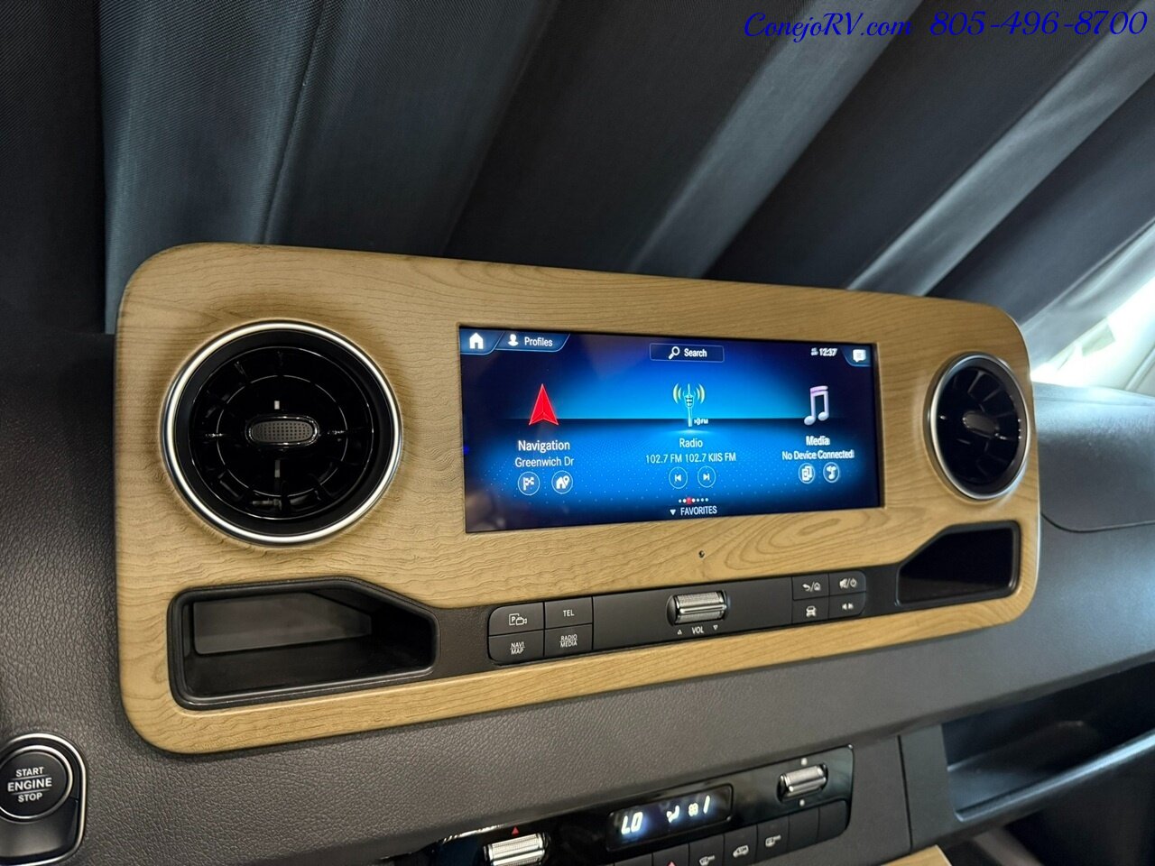 2023 Midwest Automotive Design Passage MD4 170 Mercedes Turbo Diesel Lithium Eco-Freedom Freedom Package 8K Miles - Photo 40 - Thousand Oaks, CA 91360