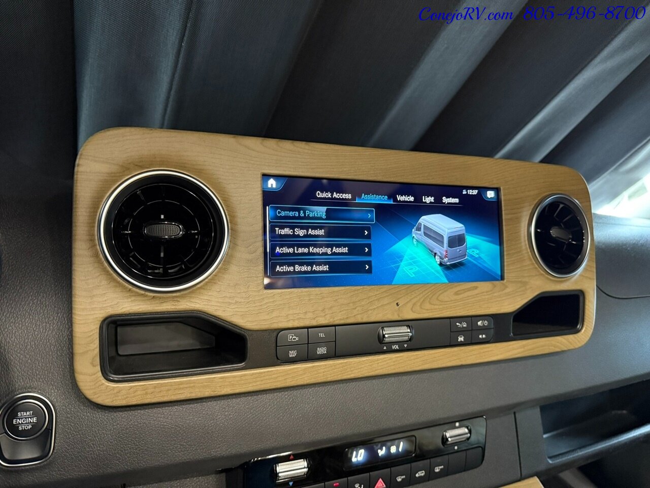 2023 Midwest Automotive Design Passage MD4 170 Mercedes Turbo Diesel Lithium Eco-Freedom Freedom Package 8K Miles - Photo 43 - Thousand Oaks, CA 91360