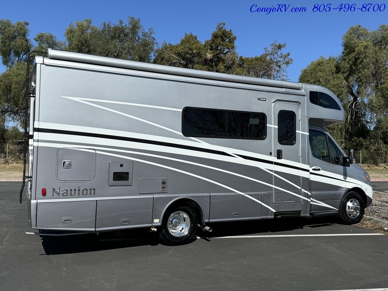 2025 Winnebago Navion 24D Full Wall Slide-Out Mercedes Turbo Diesel Full  Body Paint - Photo 4 - Thousand Oaks, CA 91360
