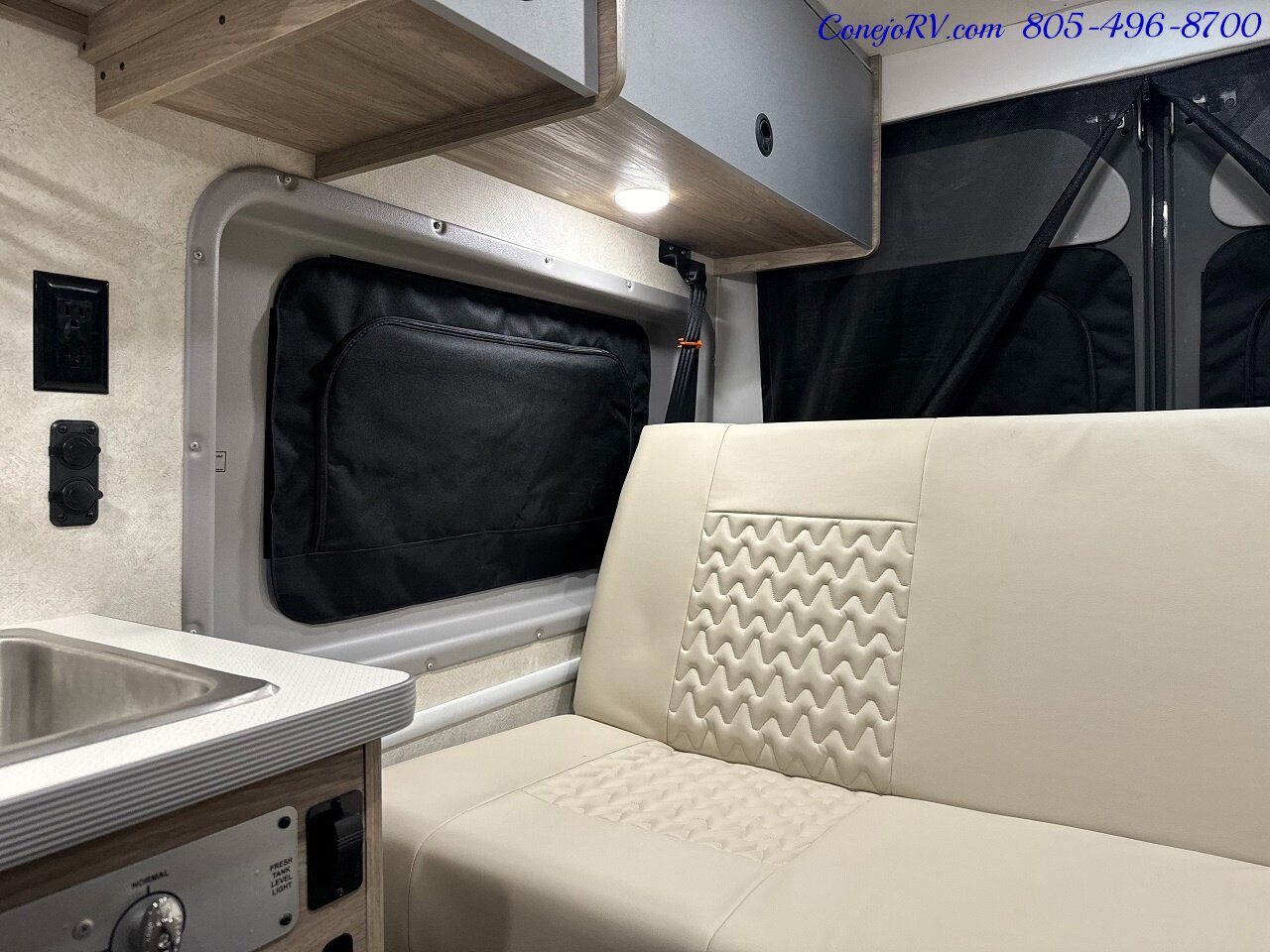 2024 Winnebago Solis 59P Pop Top Full Galley Rear Convertible Couch   - Photo 22 - Thousand Oaks, CA 91360