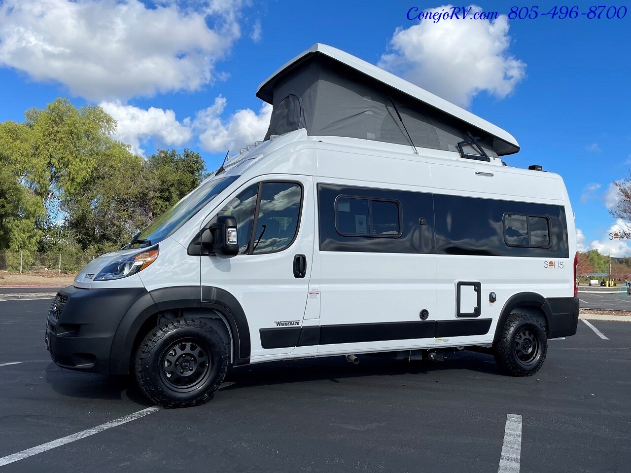 2023 WINNEBAGO Solis 59P Murphy Bed Pop Top Full Galley New Chassis  Adaptive Cruise - Photo 42 - Thousand Oaks, CA 91360