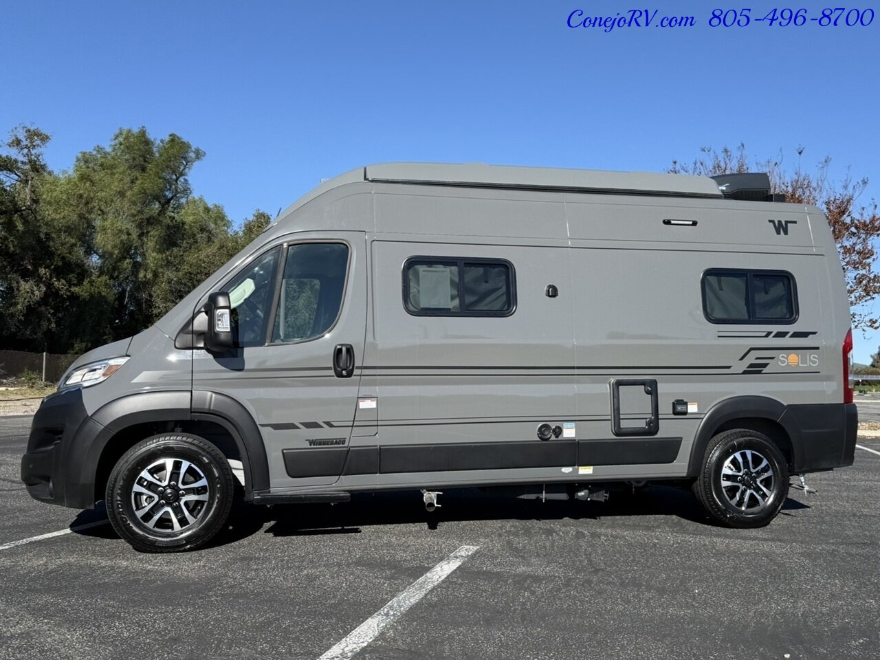 2026 Winnebago Solis 59P **NEW FOR 2026 2.8KW GENERATOR**Pop Top Full  Galley Convertible SOFA Roof AC - Photo 43 - Thousand Oaks, CA 91360