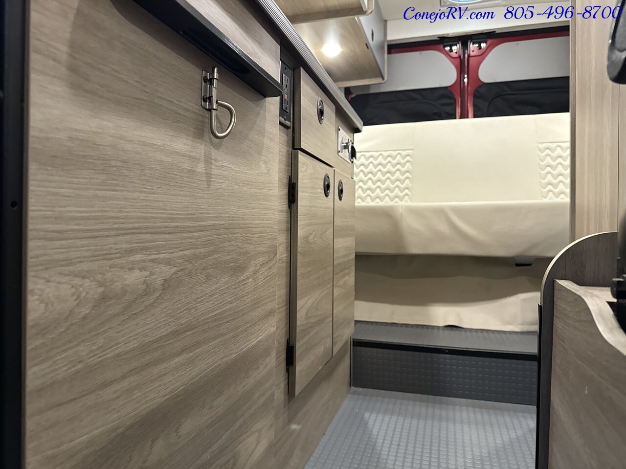 2022 Winnebago Solis 59P Convertible Couch Full Galley Roof Pop Top 21K  Miles - Photo 13 - Thousand Oaks, CA 91360