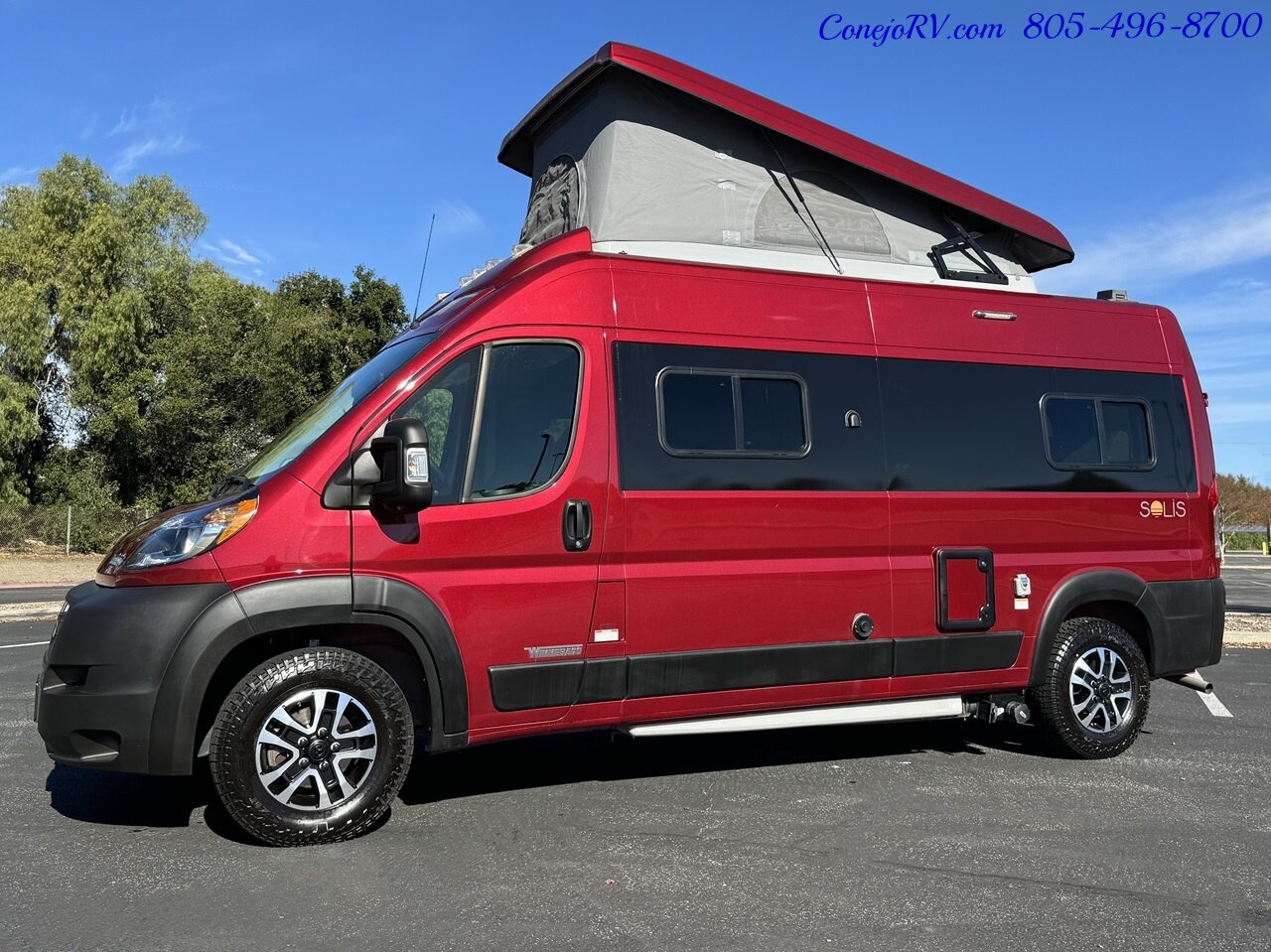 2022 Winnebago Solis 59P Convertible Couch Full Galley Roof Pop Top 21K  Miles - Photo 1 - Thousand Oaks, CA 91360