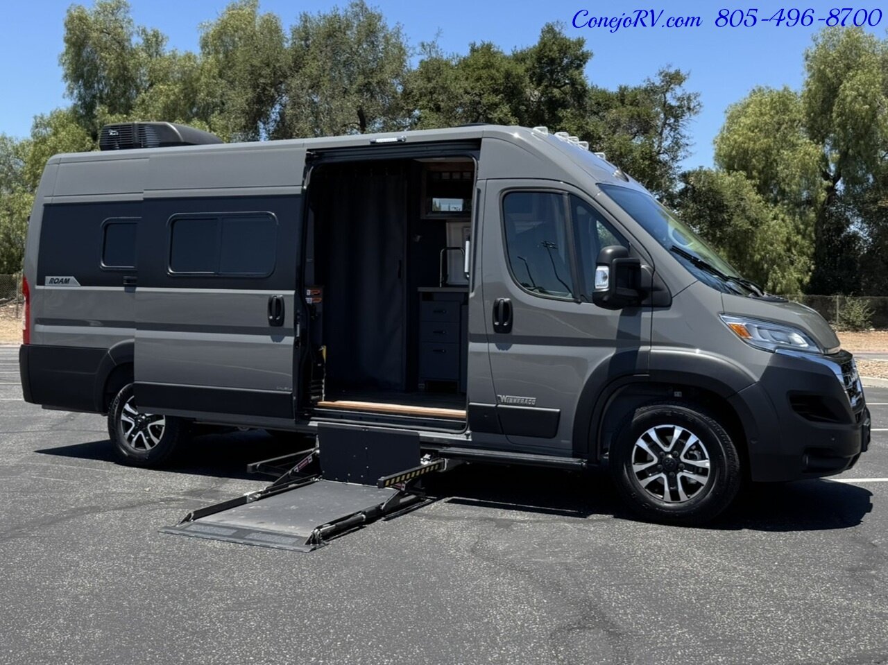 2025 Winnebago Roam 59RZ Wheelchair Power Lift Power Lounge Galley   - Photo 4 - Thousand Oaks, CA 91360