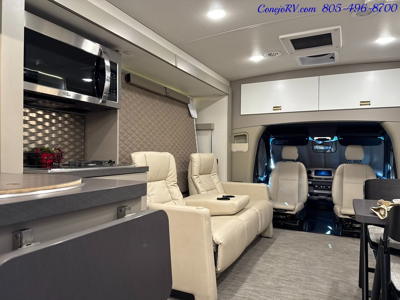 2025 Winnebago View 24T Slide-Out Murphy Bed Mercedes Turbo Diesel Full  Body Paint - Photo 26 - Thousand Oaks, CA 91360