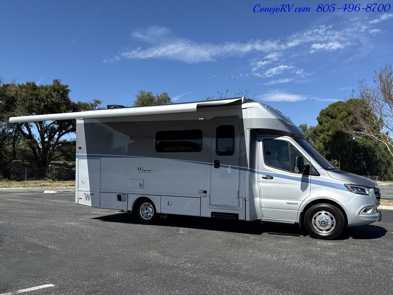 2025 Winnebago View 24T Slide-Out Murphy Bed Mercedes Turbo Diesel Full  Body Paint - Photo 48 - Thousand Oaks, CA 91360