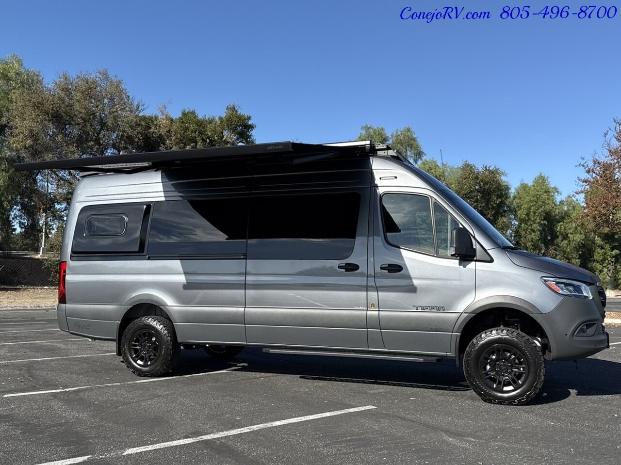 2026 Tiffin GH2 AWD Sprinter Mercedes 2500 EXT AWD Turbo Diesel  540AH Battle Born Lithium Ion Kit - Photo 44 - Thousand Oaks, CA 91360