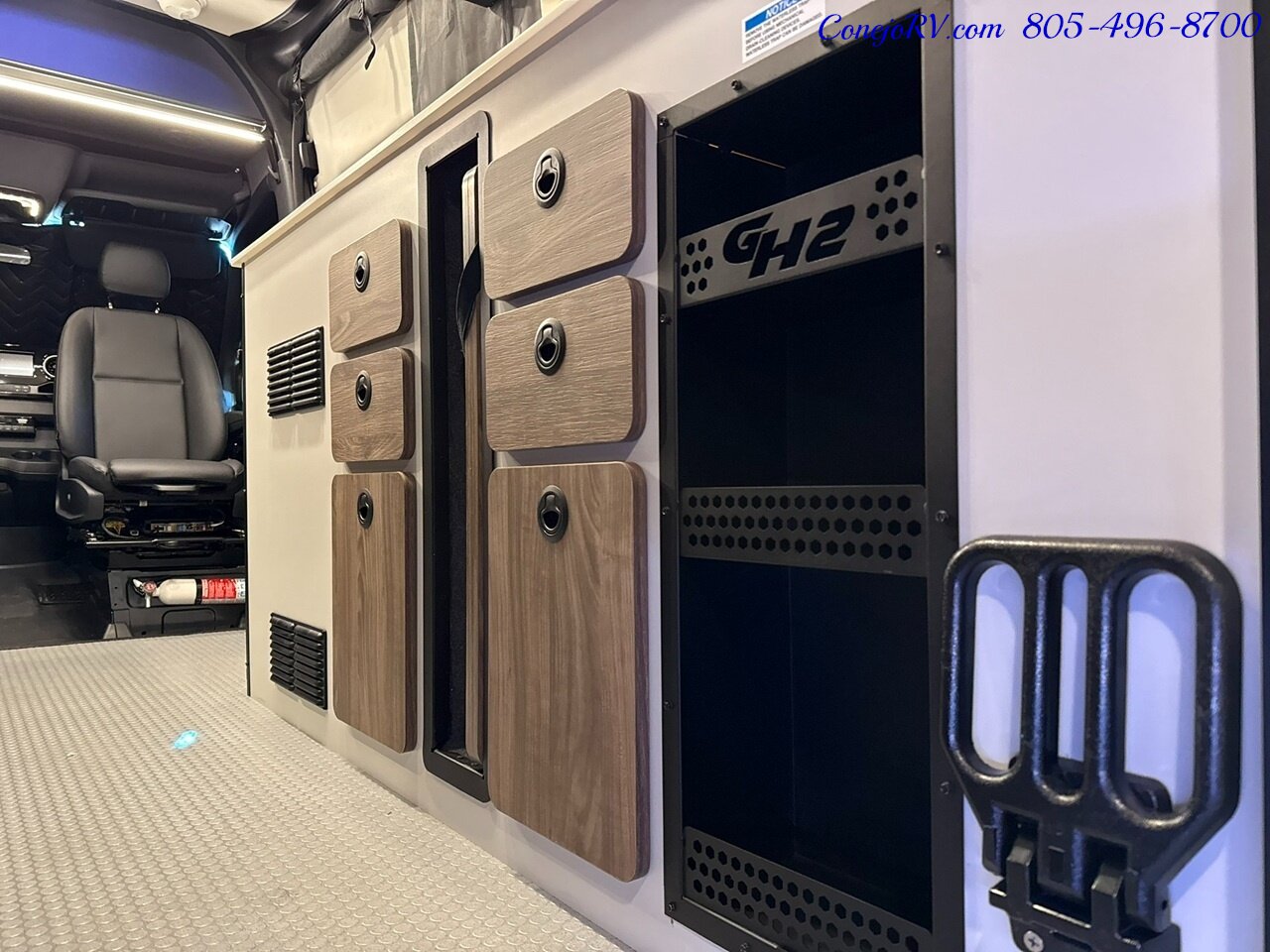 2026 Tiffin GH2 AWD Sprinter Mercedes 2500 EXT AWD Turbo Diesel  540AH Battle Born Lithium Ion Kit - Photo 15 - Thousand Oaks, CA 91360