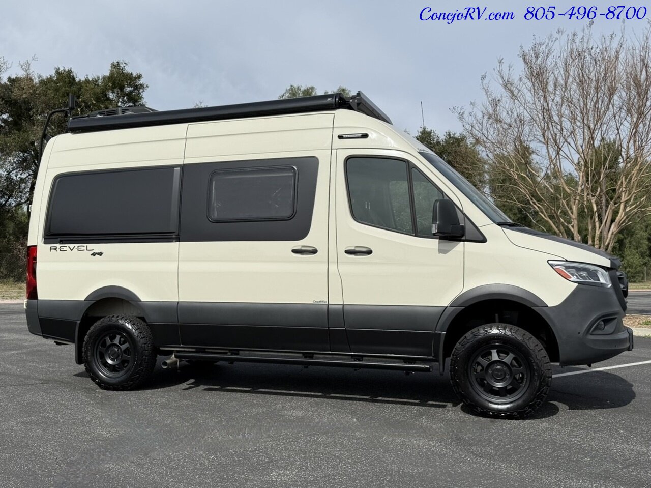 2023 Winnebago Revel 44E 4X4 Sprinter Mercedes Turbo Diesel, 320 AH Lithium   - Photo 3 - Thousand Oaks, CA 91360