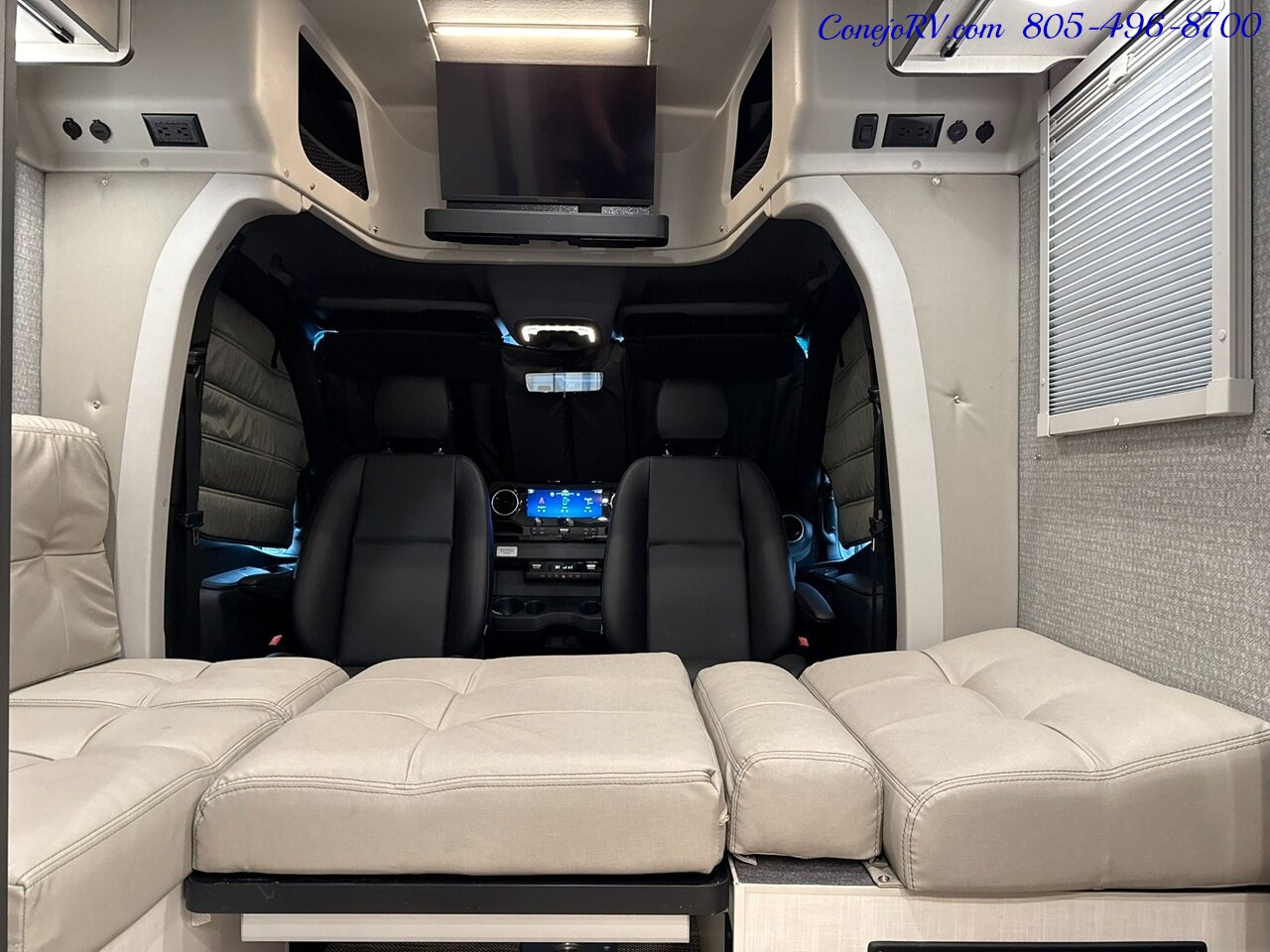 2026 Winnebago Ekko 23B Mercedes Sprinter Lithium Power All Wheel Drive  Pop Top - Photo 38 - Thousand Oaks, CA 91360