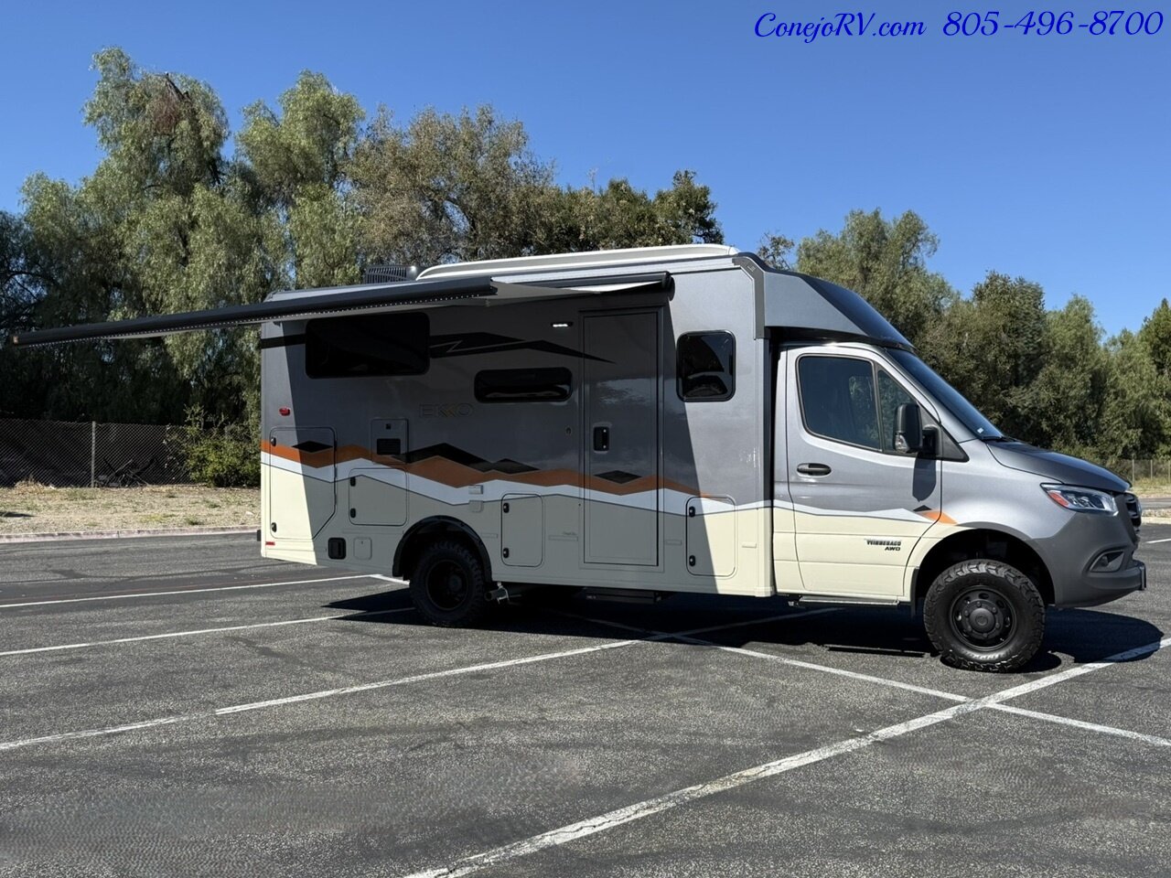 2026 Winnebago Ekko 23B Mercedes Sprinter Lithium Power All Wheel Drive  Pop Top - Photo 56 - Thousand Oaks, CA 91360