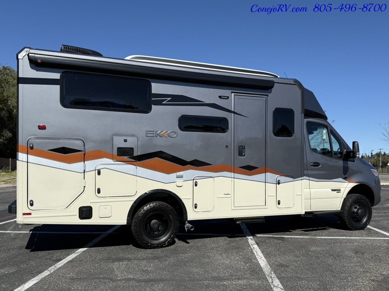 2026 Winnebago Ekko 23B Mercedes Sprinter Lithium Power All Wheel Drive  Pop Top - Photo 4 - Thousand Oaks, CA 91360