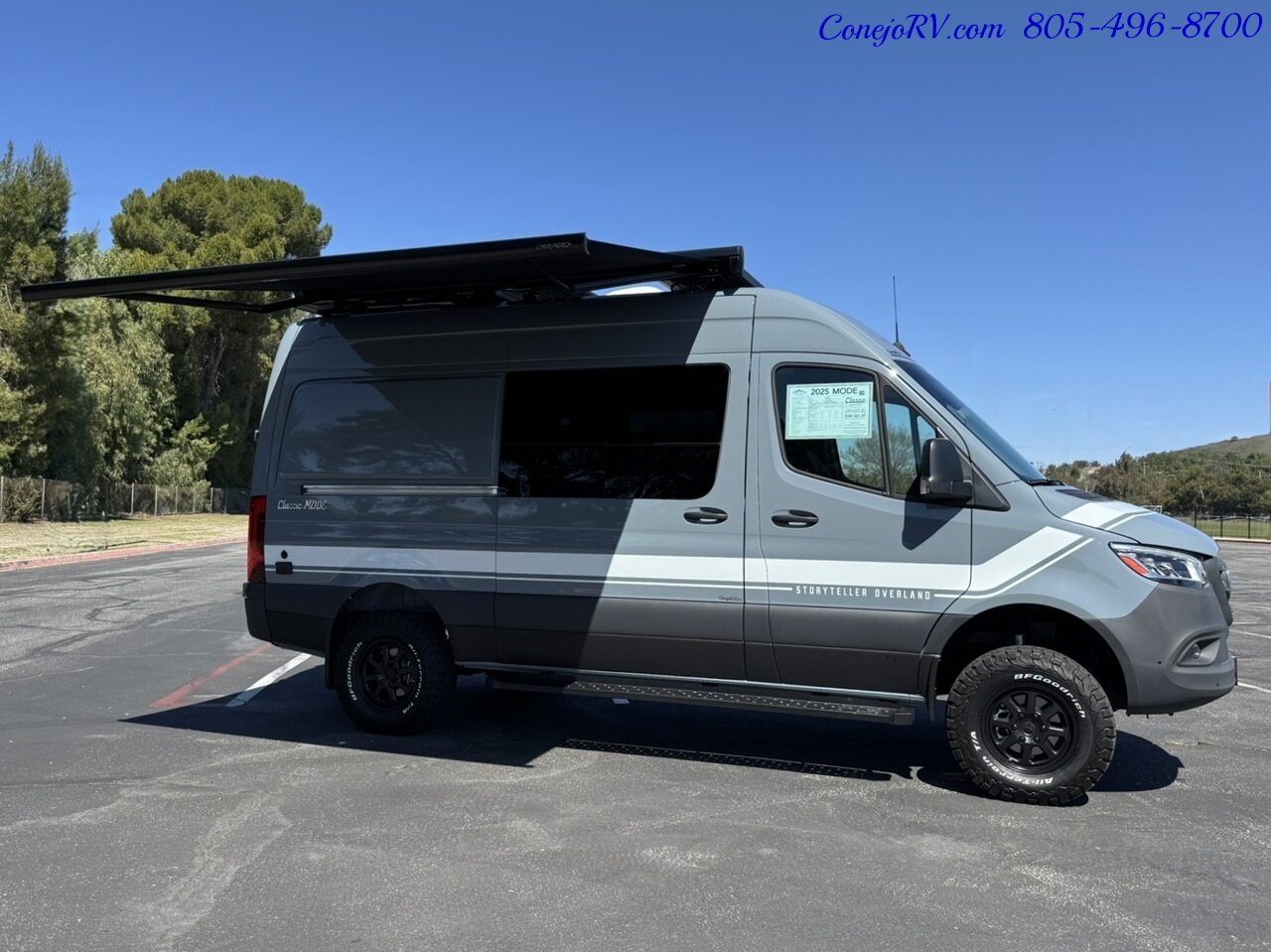 2025 Storyteller Overland Classic Mode OG AWD Lithonics Lithium System Mercedes Sprinter Turbo Diesel - Photo 43 - Thousand Oaks, CA 91360