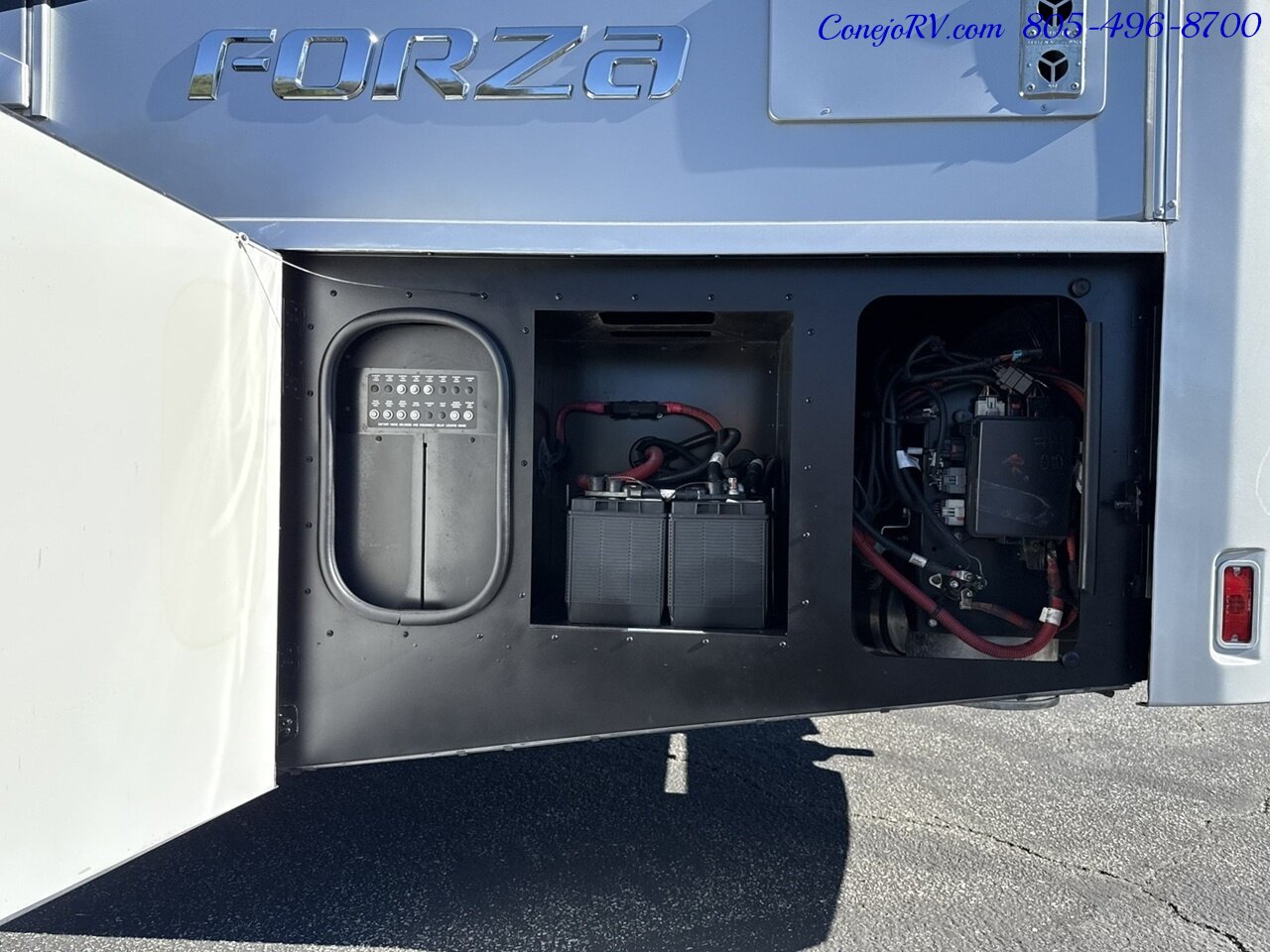 2023 Winnebago Forza 38W Triple Slide Outs Bunkhouse Loft Bed 2 Bath  Cummins Turbo Diesel 45k Miles - Photo 53 - Thousand Oaks, CA 91360