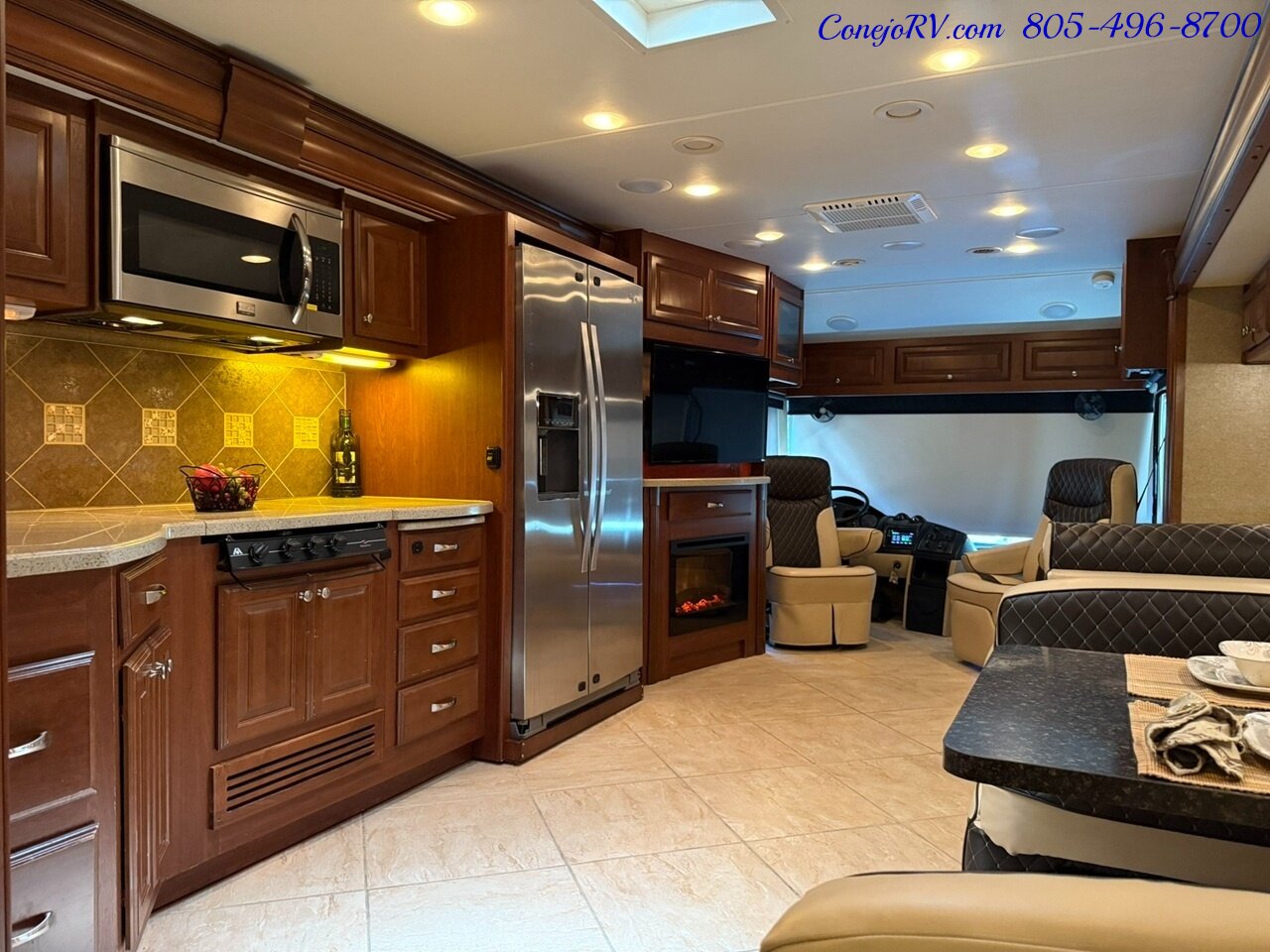 2014 Thor Tuscany 40EX Cummins ISB Diesel Engine Triple Slide Outs King Bed Bath & 1/2 Full Body Paint 34K Miles - Photo 37 - Thousand Oaks, CA 91360