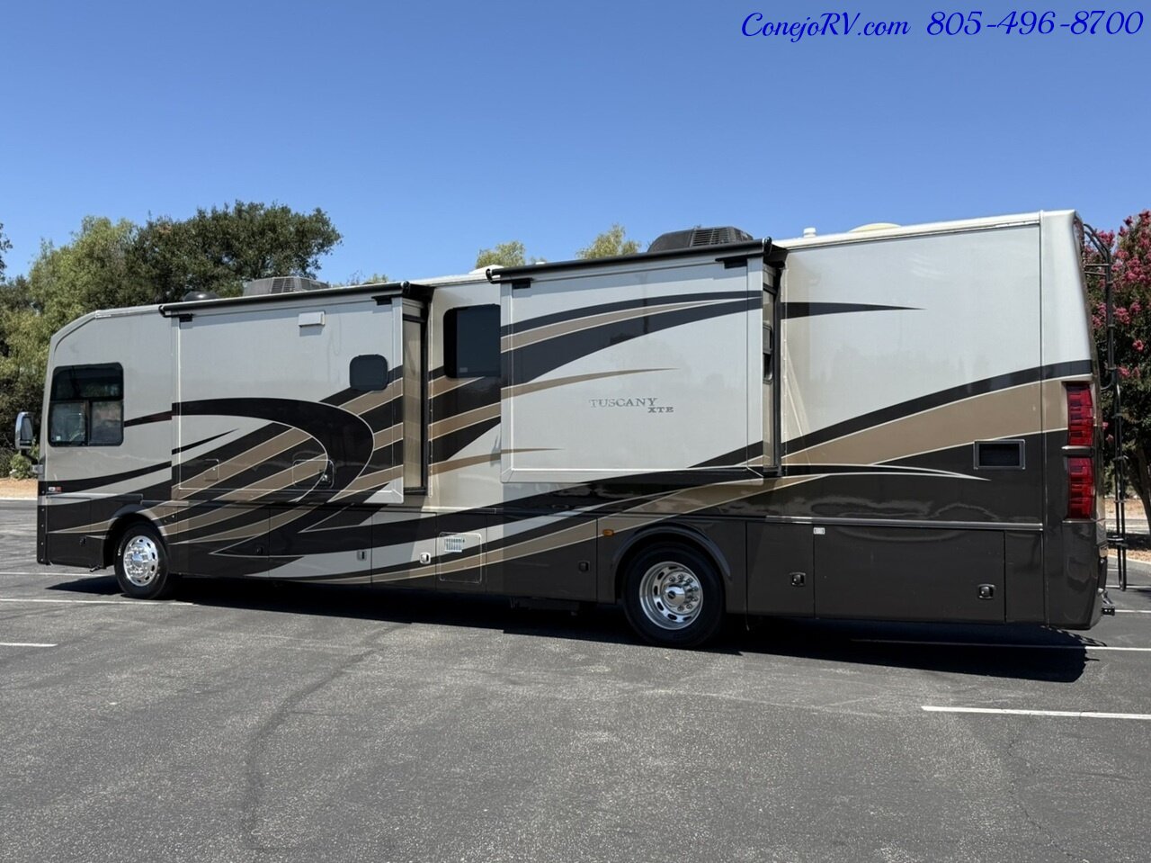 2014 Thor Tuscany 40EX Cummins ISB Diesel Engine Triple Slide Outs King Bed Bath & 1/2 Full Body Paint 34K Miles - Photo 4 - Thousand Oaks, CA 91360