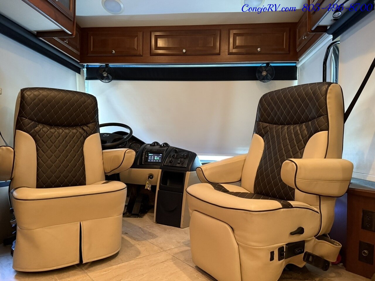 2014 Thor Tuscany 40EX Cummins ISB Diesel Engine Triple Slide Outs King Bed Bath & 1/2 Full Body Paint 34K Miles - Photo 39 - Thousand Oaks, CA 91360