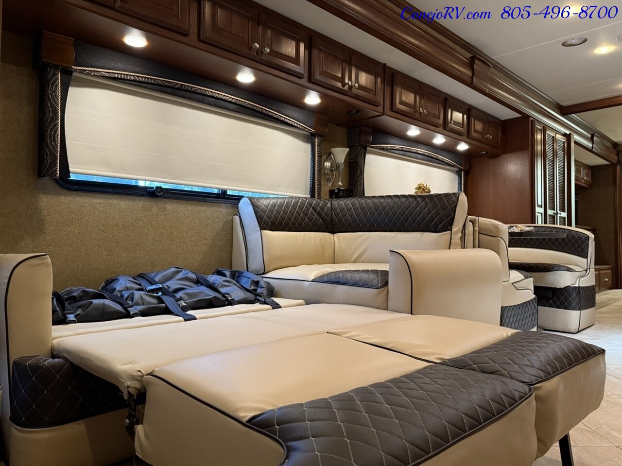 2014 Thor Tuscany 40EX Cummins ISB Diesel Engine Triple Slide Outs King Bed Bath & 1/2 Full Body Paint 34K Miles - Photo 19 - Thousand Oaks, CA 91360