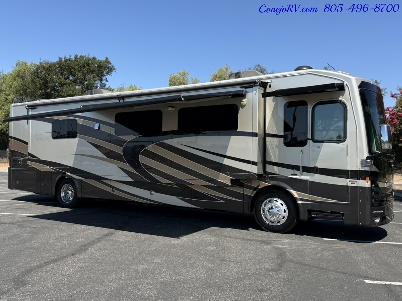 2014 Thor Tuscany 40EX Cummins ISB Diesel Engine Triple Slide Outs King Bed Bath & 1/2 Full Body Paint 34K Miles - Photo 47 - Thousand Oaks, CA 91360