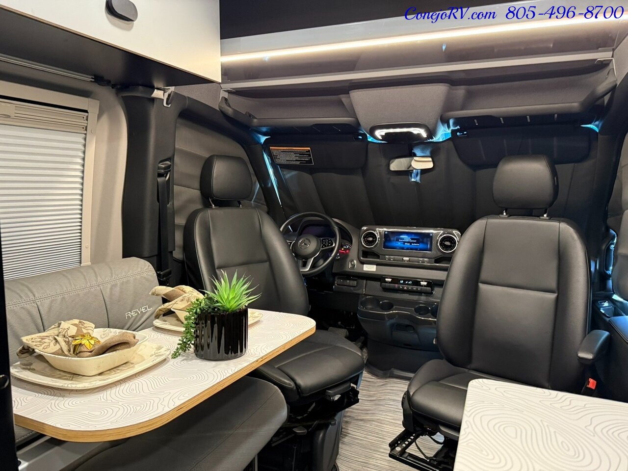 2024 Winnebago Revel 44EC 2.5-2 AWD Sprinter Mercedes Turbo Diesel, 16.8KWH Lithionics System 15K Miles - Photo 33 - Thousand Oaks, CA 91360