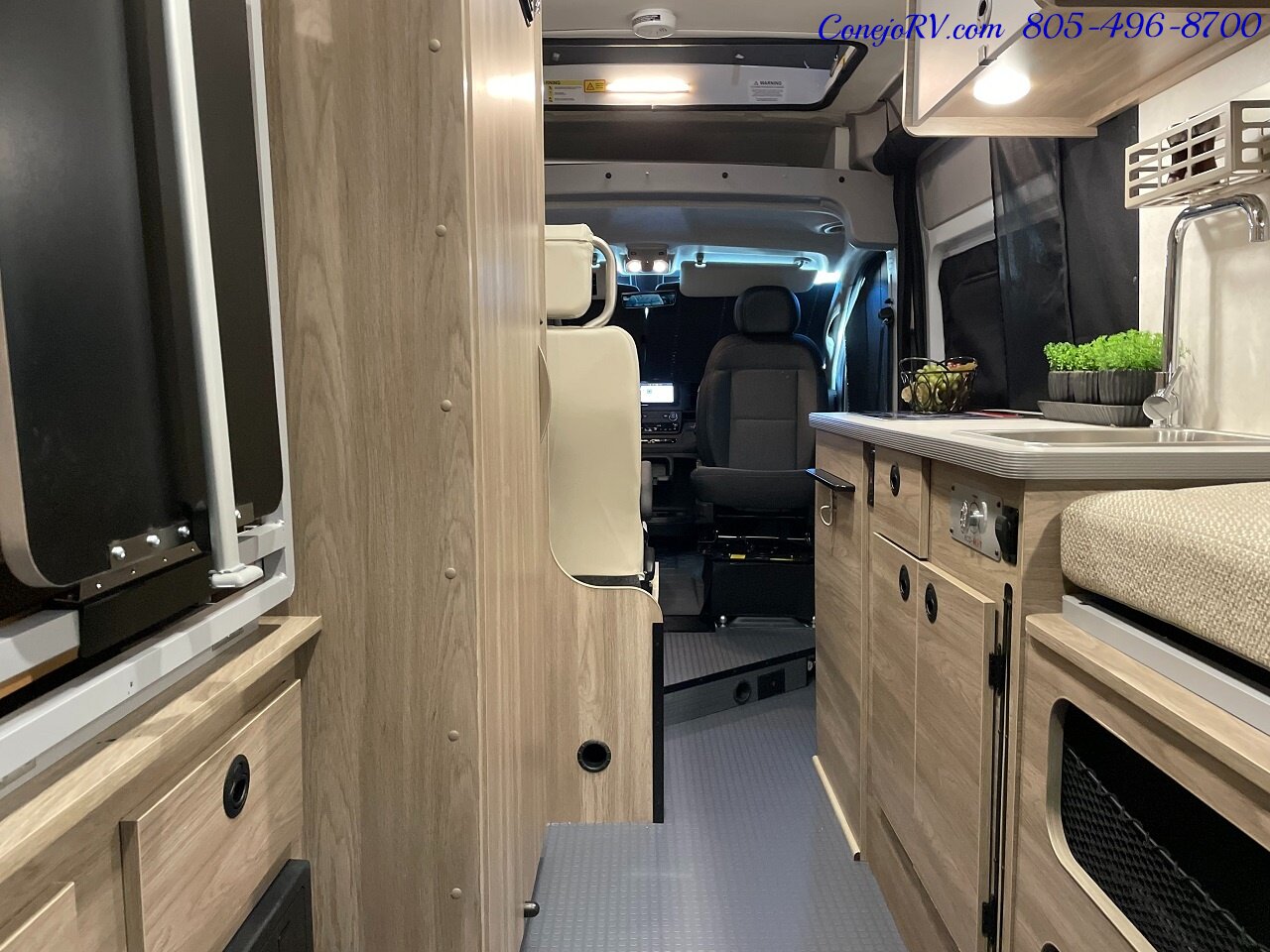 2023 WINNEBAGO Solis 59P Murphy Bed Pop Top Full Galley New Chassis  Adaptive Cruise - Photo 25 - Thousand Oaks, CA 91360