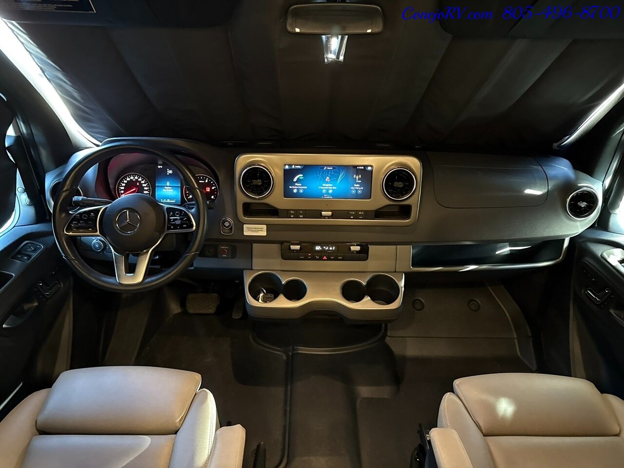 2024 Winnebago View 24T Slide-Out Murphy Bed Mercedes Turbo Diesel   - Photo 34 - Thousand Oaks, CA 91360
