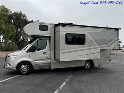 2025 Winnebago Porto 24P Full Wall Slide-Out Mercedes Turbo Diesel Full  Body Paint