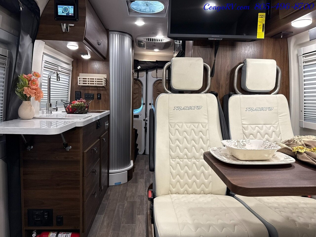 2025 Winnebago Travato 59GL Murphy Bed Pure3 Energy Management System  Touring Coach - Photo 5 - Thousand Oaks, CA 91360