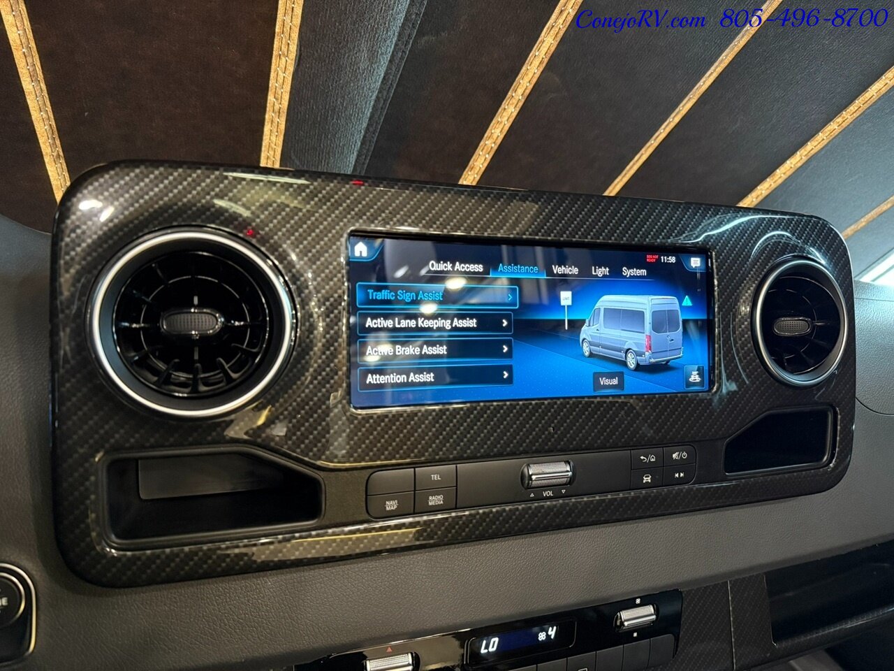 2020 Winnebago View 24D Full Wall Slide-Out Mercedes Turbo Diesel Full Body Paint 21K Miles Pre Covid Build - Photo 37 - Thousand Oaks, CA 91360