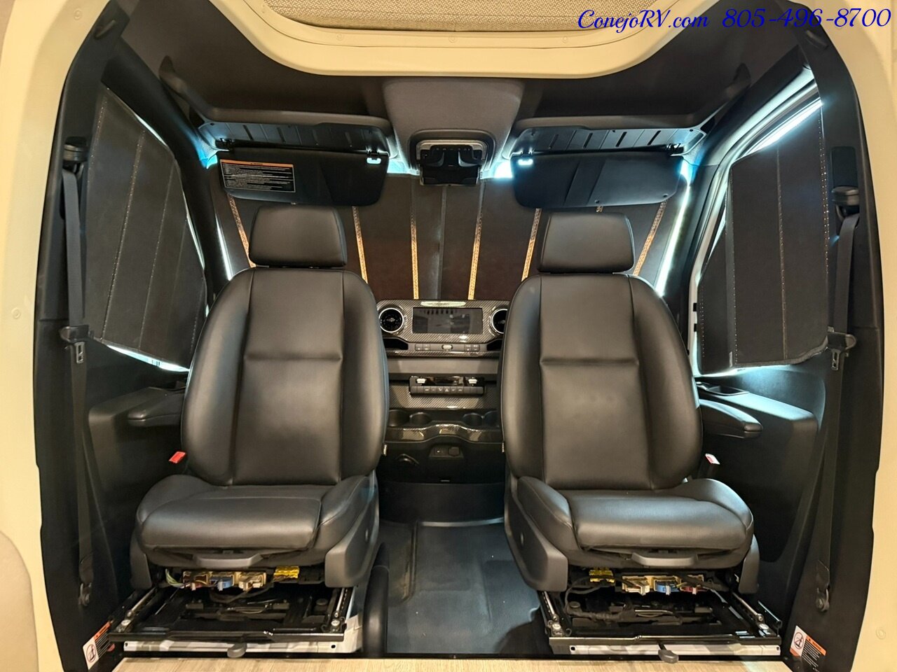 2020 Winnebago View 24D Full Wall Slide-Out Mercedes Turbo Diesel Full Body Paint 21K Miles Pre Covid Build - Photo 29 - Thousand Oaks, CA 91360