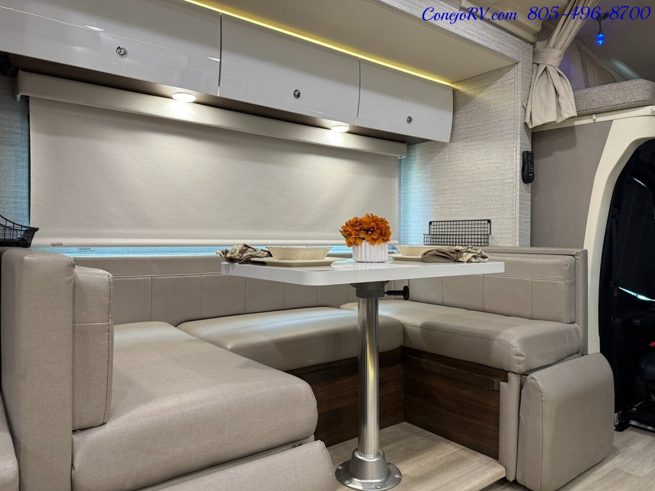 2020 Winnebago View 24D Full Wall Slide-Out Mercedes Turbo Diesel Full Body Paint 21K Miles Pre Covid Build - Photo 9 - Thousand Oaks, CA 91360